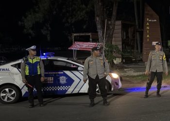 Satlantas Polresta Bengkulu Gelar Patroli Antisipasi Balap Liar di Sejumlah Titik Kota