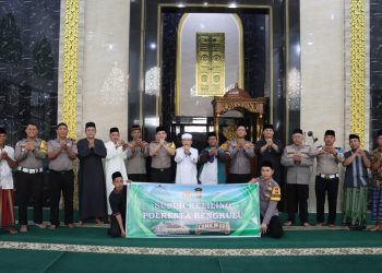 Subuh Keliling di Masjid Ar Rahman, Kapolresta Bengkulu Ajak Masyarakat Jaga Kamtibmas dan Awasi Pergaulan Anak