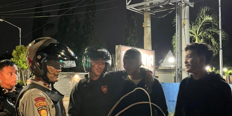 Ditsamapta Polda Bengkulu Gelar Patroli Perintis Presisi Antisipasi 3C dan Balap Liar di Wilayah Kota Bengkulu