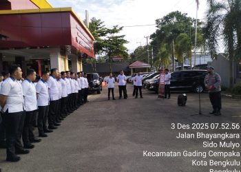 Bidpropam Polda Bengkulu Gelar Sosialisasi Whistle Blower System dan SP4N LAPOR pada Personel Ditreskrimsus Polda Bengkulu