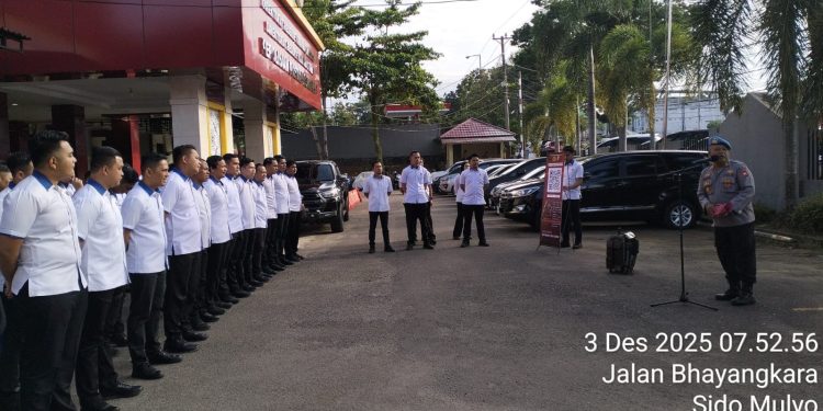 Bidpropam Polda Bengkulu Gelar Sosialisasi Whistle Blower System dan SP4N LAPOR pada Personel Ditreskrimsus Polda Bengkulu