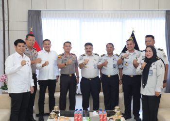 Kapolda Bengkulu Terima Silaturahmi Plh Kakanwil Kemenimipas RI Bengkulu, Bahas Reintegrasi Sosial dan PKS FORIS