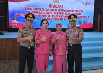 Kapolda Bengkulu Irjen Pol. Yudhi Sulistianto Wahid dan Wakapolda Bengkulu Brigjen Pol. Prianto Teguh Nugroho Resmi Naik Pangkat Setingkat Lebih Tinggi