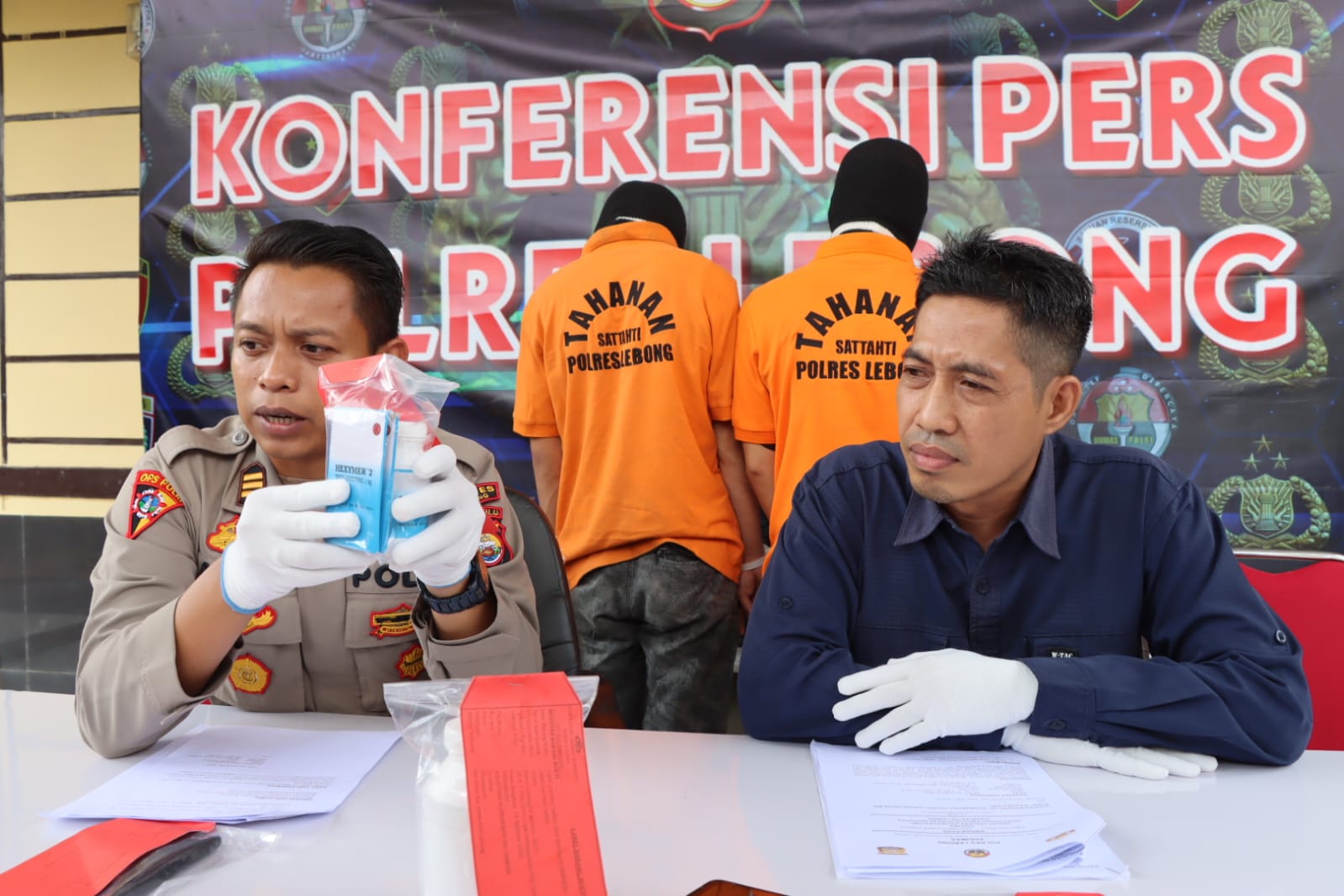 Pengedar Pil Heximer dan Yarindo Ditangkap Polres Lebong 