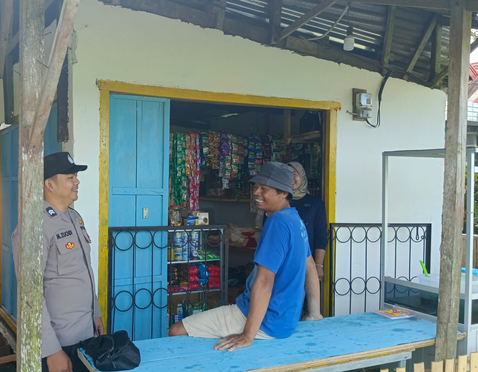 Patroli Dialogis, Bhabinkamtibmas Himbau Warga Peduli Kamtibmas