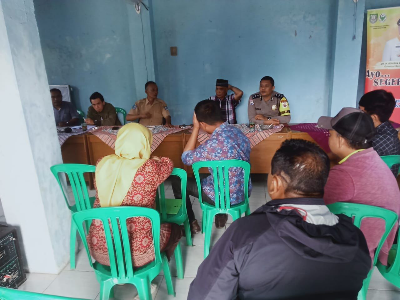 Musrenja Desa, Bhabinkamtibmas Harap Pembangunan Terbaik Untuk Masyarakat