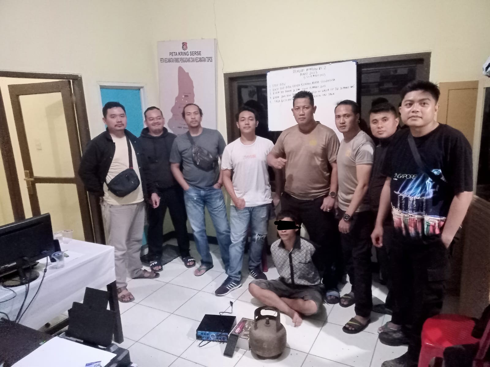 Polsek Rimbo Pengadang Amankan Terduga Pelaku Curat