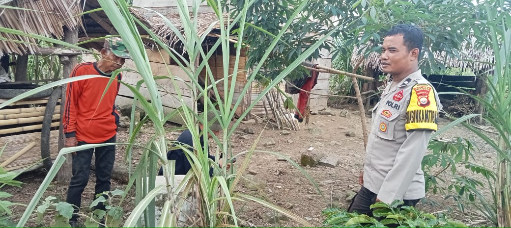 Bhabinkamtibmas Seginim Hadiri Verifikasi Teknis Dari Usulan Perhutanan Sosial Skema Hutan Desa