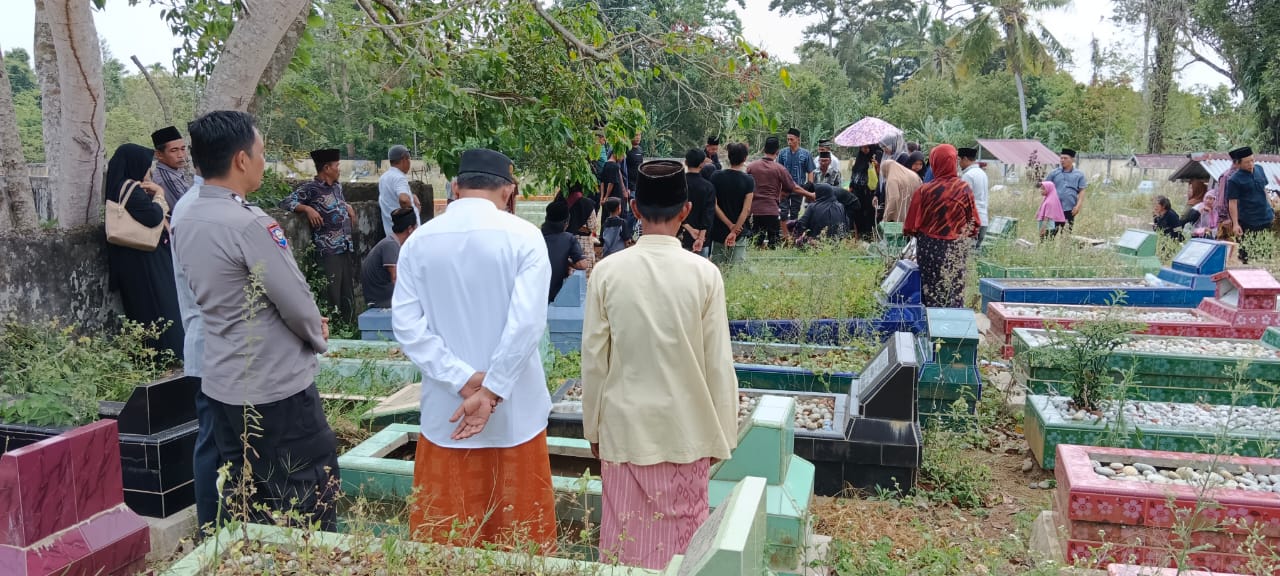 Lebih Dekat Dengan Warga, Polsek Kota Manna Gelar Sambang Duka