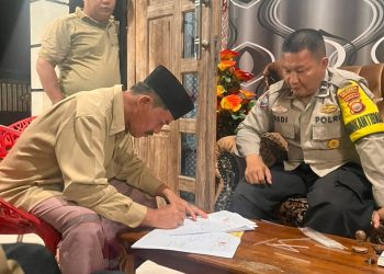 Kembali Problem Solving, Bhabinkamtibmas Selesaikan Permasalahan Warga