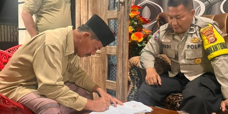 Kembali Problem Solving, Bhabinkamtibmas Selesaikan Permasalahan Warga