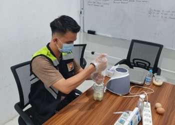 FS Biddokkes Polda Bengkulu Pastikan Keamanan Pangan Di Dapur MBG SPPG Kandang Mas