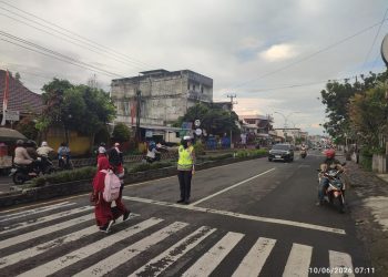 Satlantas Polres Rejang Lebong Laksanakan Commander Wish Pagi, Wujudkan Kamseltibcarlantas yang Aman dan Lancar