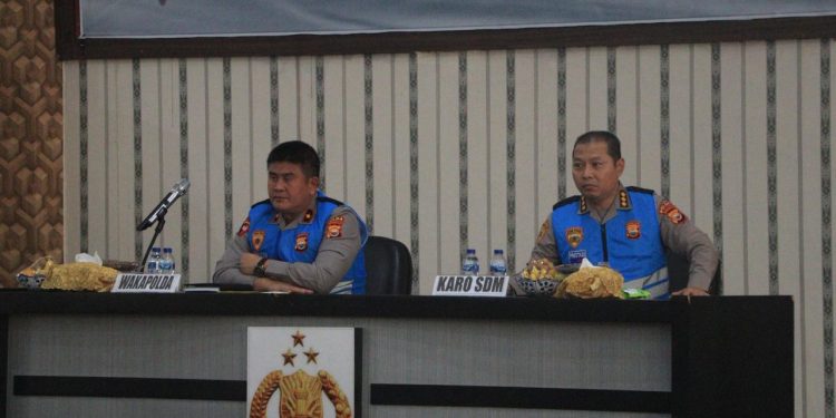 Wakapolda Bengkulu Pimpin Sidang Menuju Rikkes II Penerimaan Bintara Brimob TA 2026