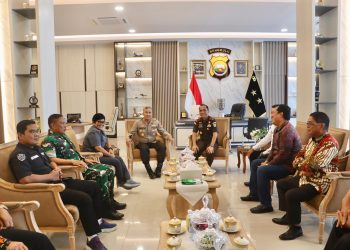 Kapolda Bengkulu Terima Silaturahmi Panitia Natal Oikumene Provinsi Bengkulu Tahun 2025