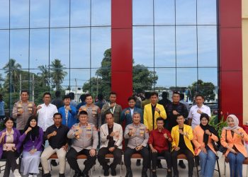 Kapolda Bengkulu Gelar Ramah Tamah Bersama Mahasiswa dan OKP, Komitmen Aspirasi Damai