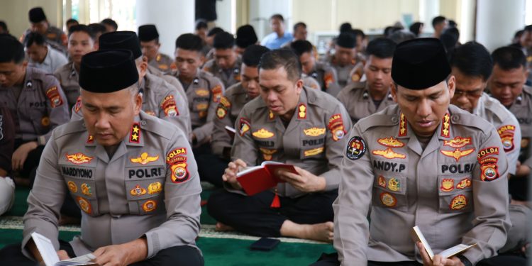Polda Bengkulu Gelar Pembinaan Rohani Dan Mental Untuk Perkuat Integritas Personel