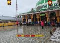 Polwan Ditsamapta Polda Bengkulu Laksanakn Patroli dan Amankan Giat Sholat Jumat di Masjid Nurul Ihsan Bengkulu