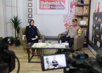 Live Dialog di RBTV, Wakapolda Bengkulu bahas tema “Stop Kekerasan Perempuan dan Anak”
