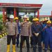 Ditpamobvit Polda Bengkulu Laksanakan Pengamanan di PT. Pertamina TBBM Pulau Baai