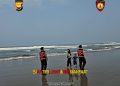Personel Piket Pos Shelter Intensifkan Patroli Jalan Kaki di Pantai Panjang