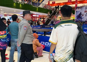 Kapolsek Ratu Samban Hadiri, Monitoring dan Laksanakan Pengamanan Pembukaan Kejuaraan Open Tenis Meja PTM Fortuna 2026