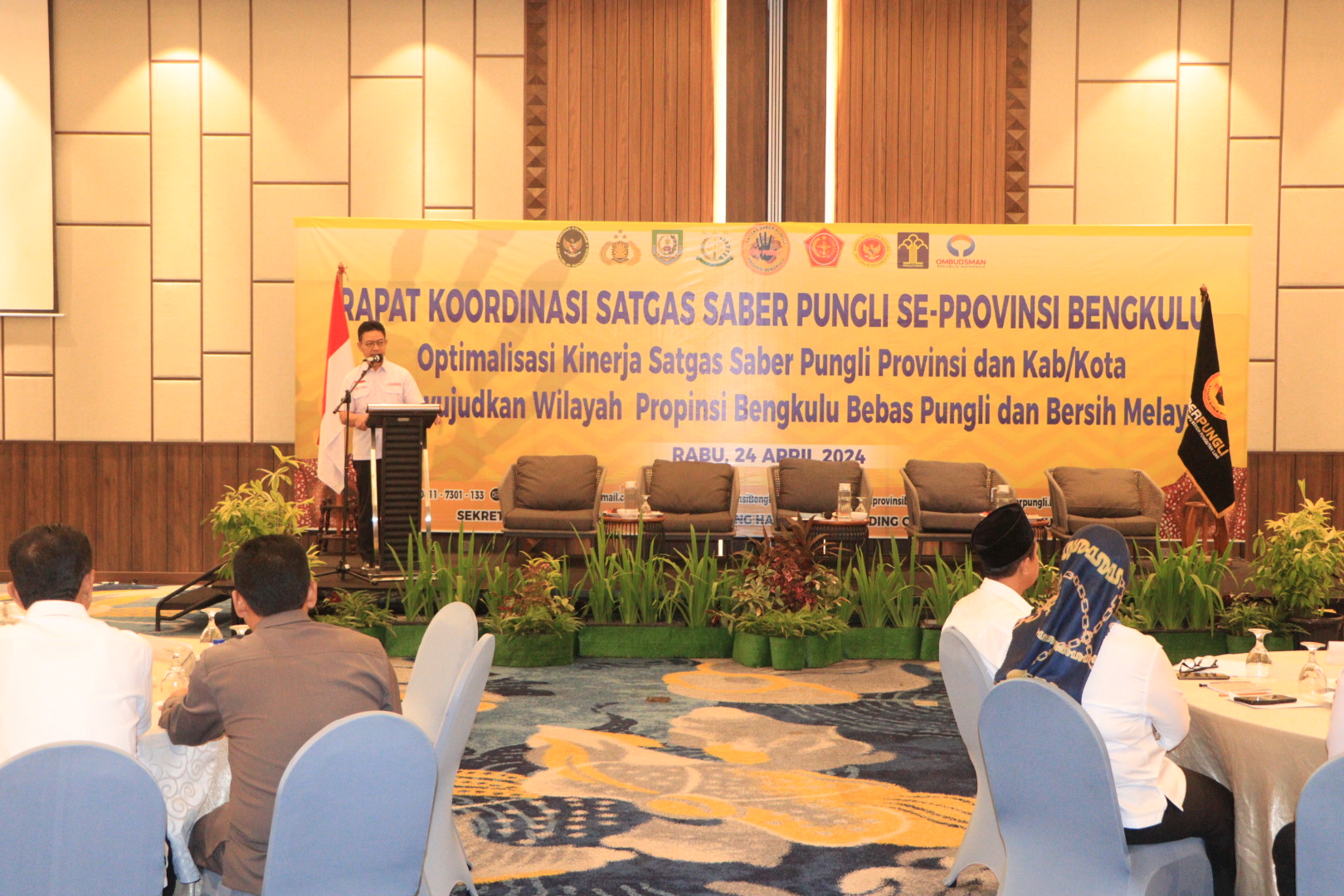 Irwasda Buka Rakor Satgas Saber Pungli Se-Provinsi Bengkulu Tahun 2024