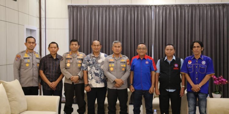 Kapolda Bengkulu Terima Silaturahmi dari Dewan Pimpinan Daerah Konfederasi Pekerja Seluruh Indonesia (KSPSI ) Provinsi Bengkulu