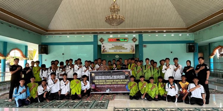Bangun Kesadaran dan Disiplin Pelajar, Subbid Penmas Polda Bengkulu Edukasi Kenakalan Remaja di SMA Negeri 3 Bengkulu