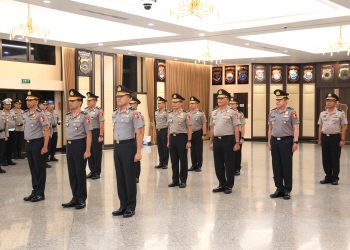 Mabes Polri Gelar Korps Raport Kenaikan Pangkat Pati Polri, 13 Perwira Tinggi Naik Pangkat