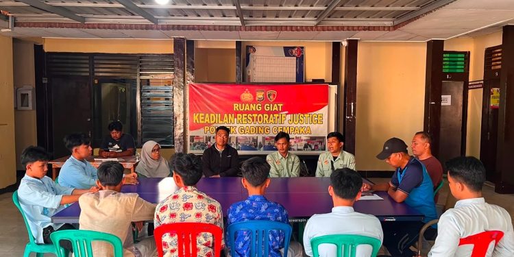 Polresta Bengkulu Mediasi Perkelahian Antar Pelajar, Kedua Pihak Sepakat Berdamai