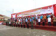 Sambut Pilkada Serentak Tahun 2020 Se – Provinsi Bengkulu, Polda Bengkulu Gelar Deklarasi Aman Covid – 19