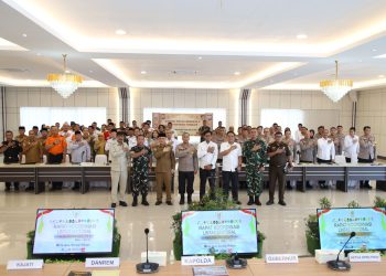 Kapolda Bengkulu Gelar Rakor Lintas Sektoral Operasi Ketupat Nala 2026, Polda Bengkulu Siapkan 2.141 Personel