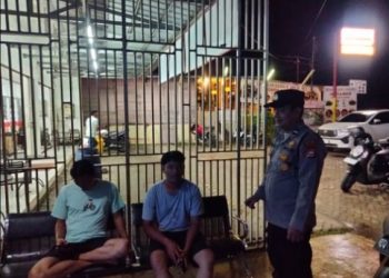 Polsek Karang Tinggi Laksanakan Patroli Malam DI Wilayah Hukum Polsek