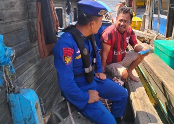 Ditpolairud Polda Bengkulu Patroli Perairan di Pulau Baai, Imbau Nelayan Waspada Cuaca Ekstrem