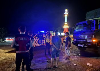 Pamapta dan Piket Fungsi Polres Seluma Gelar Patroli Gabungan, Imbau Warga Waspada 3C dan Premanisme
