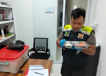 Tim FS MBG Polda Bengkulu Laksanakan Pemeriksaan Kelayakan Makanan di Dapur MBG SPPG