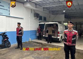 Ditsamapta Polda Bengkulu Gelar Patroli Dialogis dan Pengawalan Pendistribusian MBG ke Sekolah-sekolah