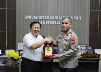 Kapolda Bengkulu Hadiri Assessment Lapangan Akreditasi Institusi Perguruan Tinggi (AIPT) Universitas Muhammadiyah Bengkulu