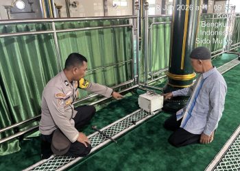 Polresta Bengkulu Respon Cepat Laporan Pembobolan Kotak Amal Masjid Al Kautsar di Sidomulyo, Piket Reskrim dan Bhabinkamtibmas Gading Cempaka Cek TKP