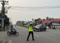 Polres Mukomuko Gelar Commander Wish Pengaturan Pagi, Wujudkan Kamseltibcarlantas yang Aman dan Kondusif