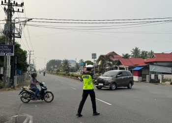 Polres Mukomuko Gelar Commander Wish Pengaturan Pagi, Wujudkan Kamseltibcarlantas yang Aman dan Kondusif