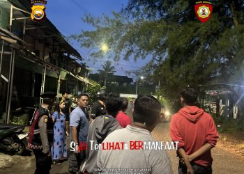 Piket Pos Shelter Ditsamapta Polda Bengkulu Respon Cepat Keributan Antar Warga di Taman Berkas