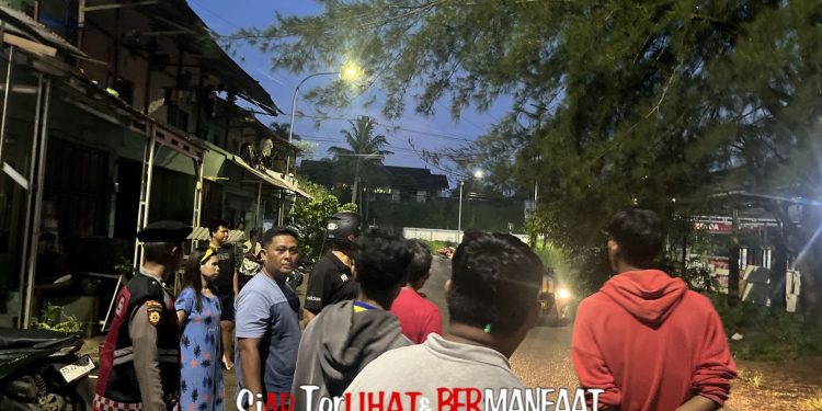 Piket Pos Shelter Ditsamapta Polda Bengkulu Respon Cepat Keributan Antar Warga di Taman Berkas