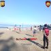 HADIRKAN RASA AMAN DAN LINGKUNGAN BERSIH, DITSAMAPTA POLDA BENGKULU TINGKATKAN PELAYANAN HUMANIS DI PANTAI PANJANG