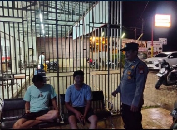 Patroli Malam Polsek Karang Tinggi Perkuat Keamanan Wilayah Hukum