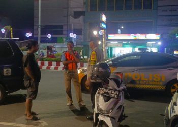 Patroli dialogis polresta bengkulu berikan imbauan kamtibmas