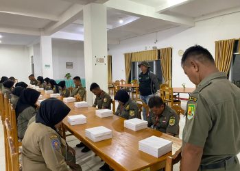 Mendukung Dan Membentuk Karakter, Satbrimobda Bengkulu Gelar Pelatihan Dasar Pamong Praja Di BPSDM Provinsi Bengkulu