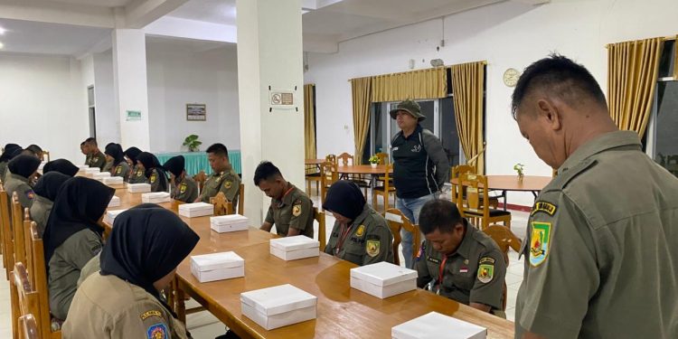 Mendukung Dan Membentuk Karakter, Satbrimobda Bengkulu Gelar Pelatihan Dasar Pamong Praja Di BPSDM Provinsi Bengkulu