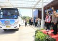 Kapolda Bengkulu Pimpin Pelepasan Bus Mudik Gratis dalam rangka Idul Fitri 1447 H